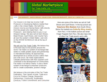 Tablet Screenshot of globalmarketplace.com